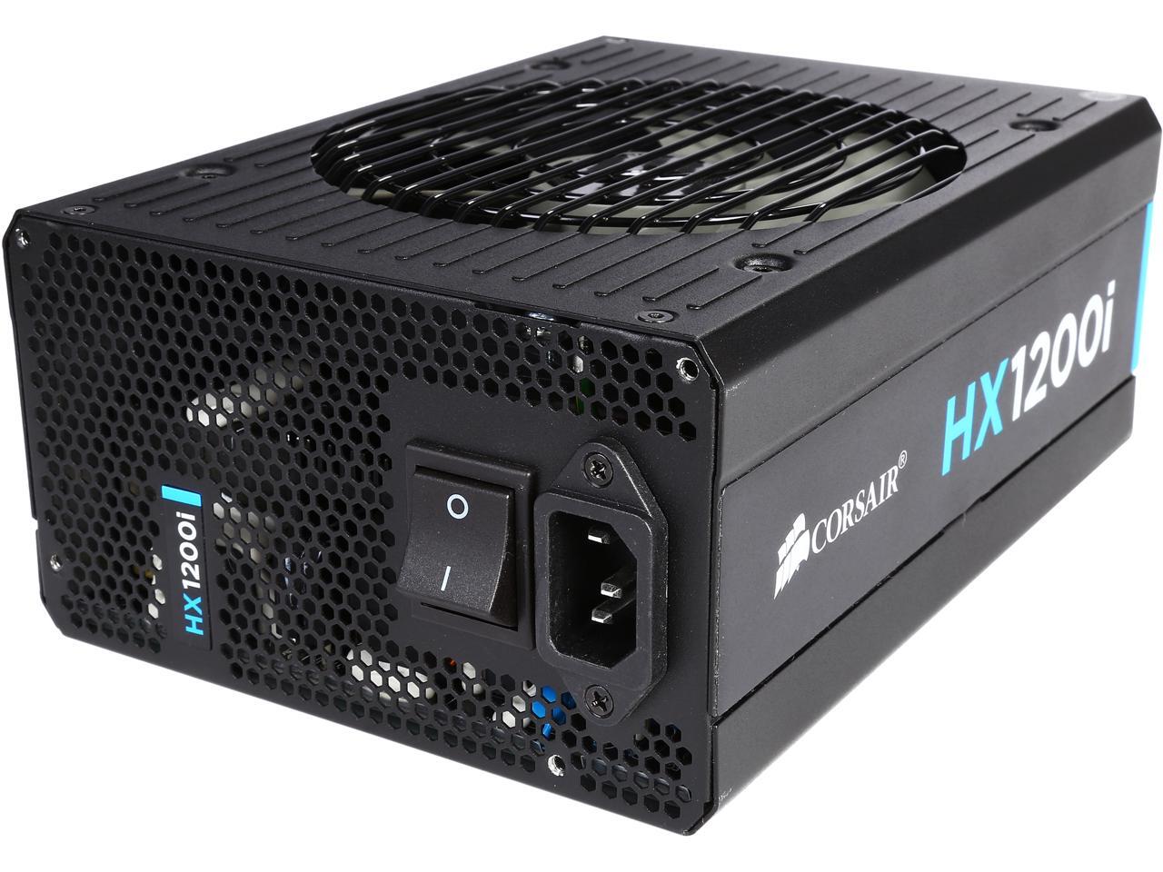 Refurbished Corsair Certified CP9020070NA HXi Series, HX1200i, 1200 Watt 1200W, Fully Modular