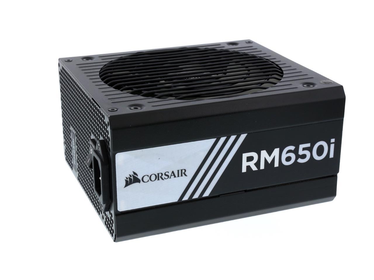 Refurbished Corsair Certified Rmi Series Rm650i 650w 80 Plus Gold Full Modular Power Supply Cp Na Rf Newegg Com