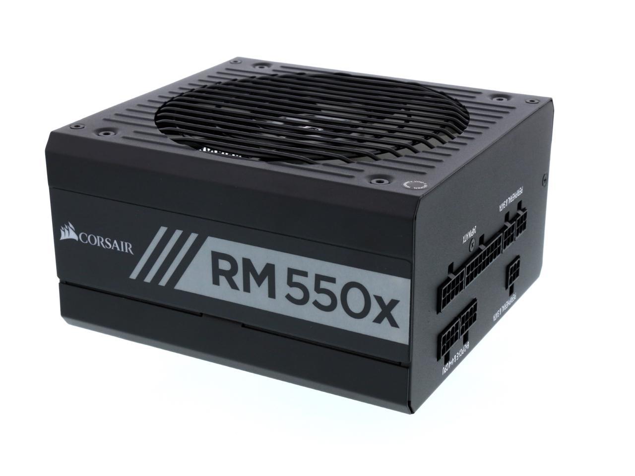 Refurbished Corsair Certified Rmx Series Rm550x 550w 80 Plus Gold Full Modular Power Supply Cp Na Rf Newegg Com