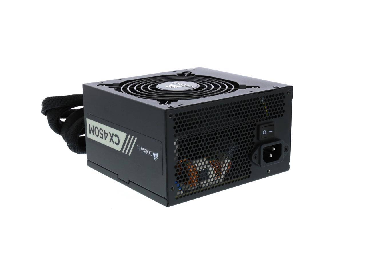 Refurbished Corsair Certified Cp Na Cx450m 450w Atx12v Eps12v 80 Plus Bronze Certified Modular Power Supply Newegg Com