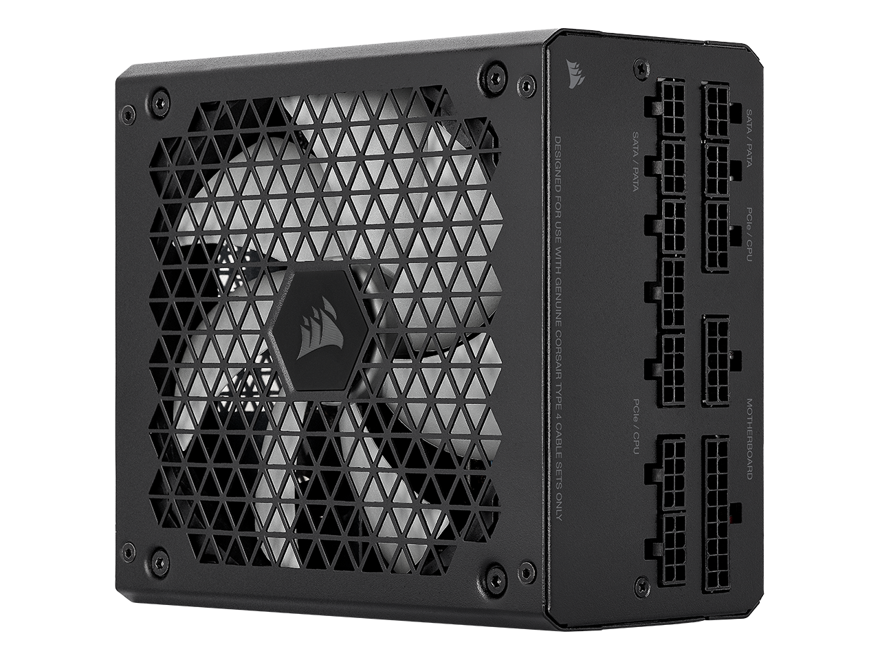 CORSAIR HX850 Fully Modular UltraLow Noise ATX Power Supply Triple EPS12V Connectors Fluid