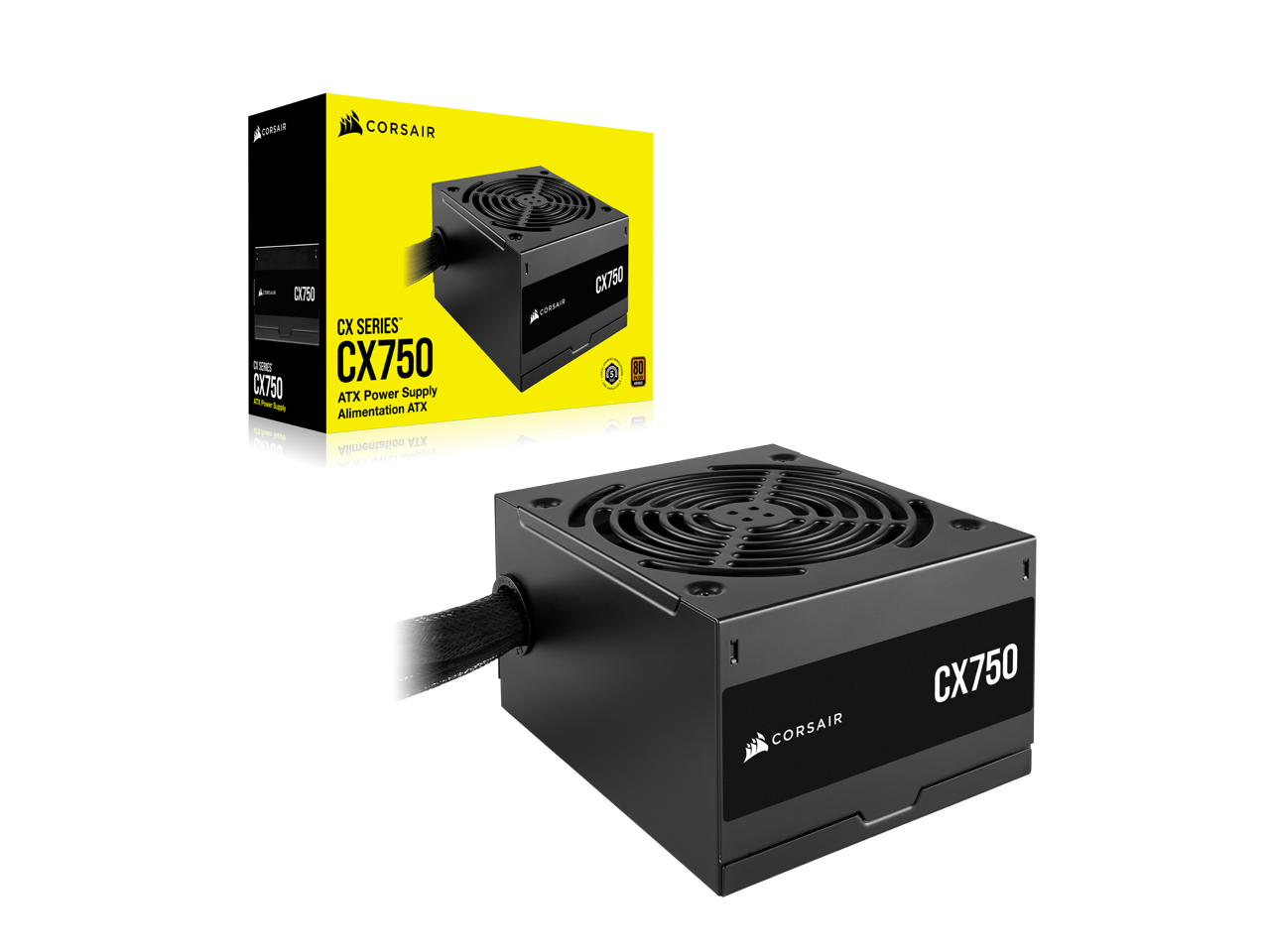 CORSAIR CX Series CX750 80 PLUS Bronze ATX Power Supply Newegg.ca