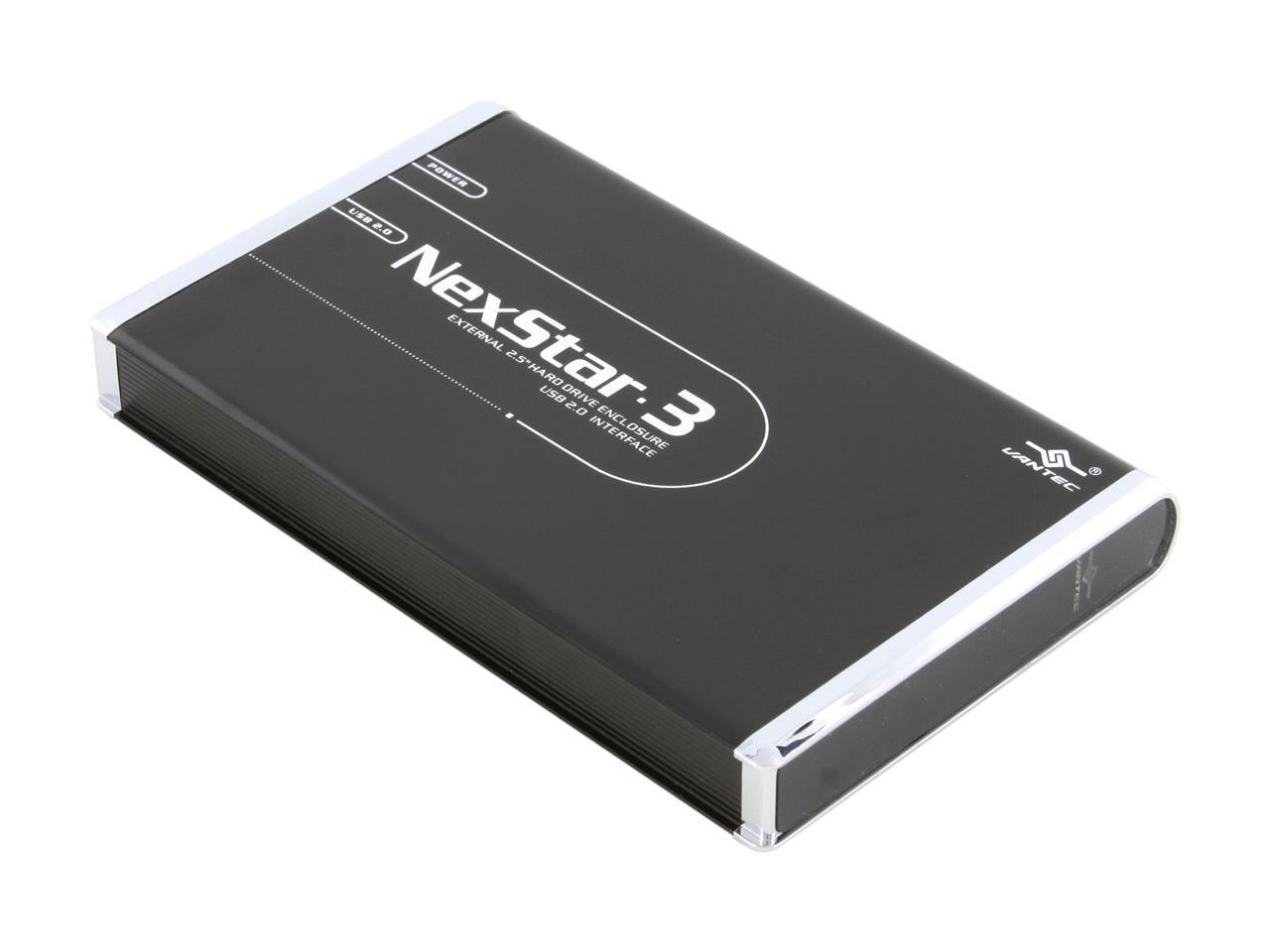 Vantec NexStar 3 2.5" IDE to USB 2.0 External Hard Drive Enclosure