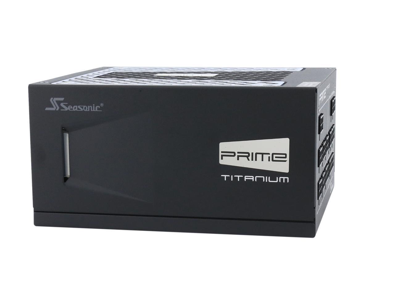 Seasonic PRIME TX-750, 750W 80+ Titanium, Full Modular, Fan 