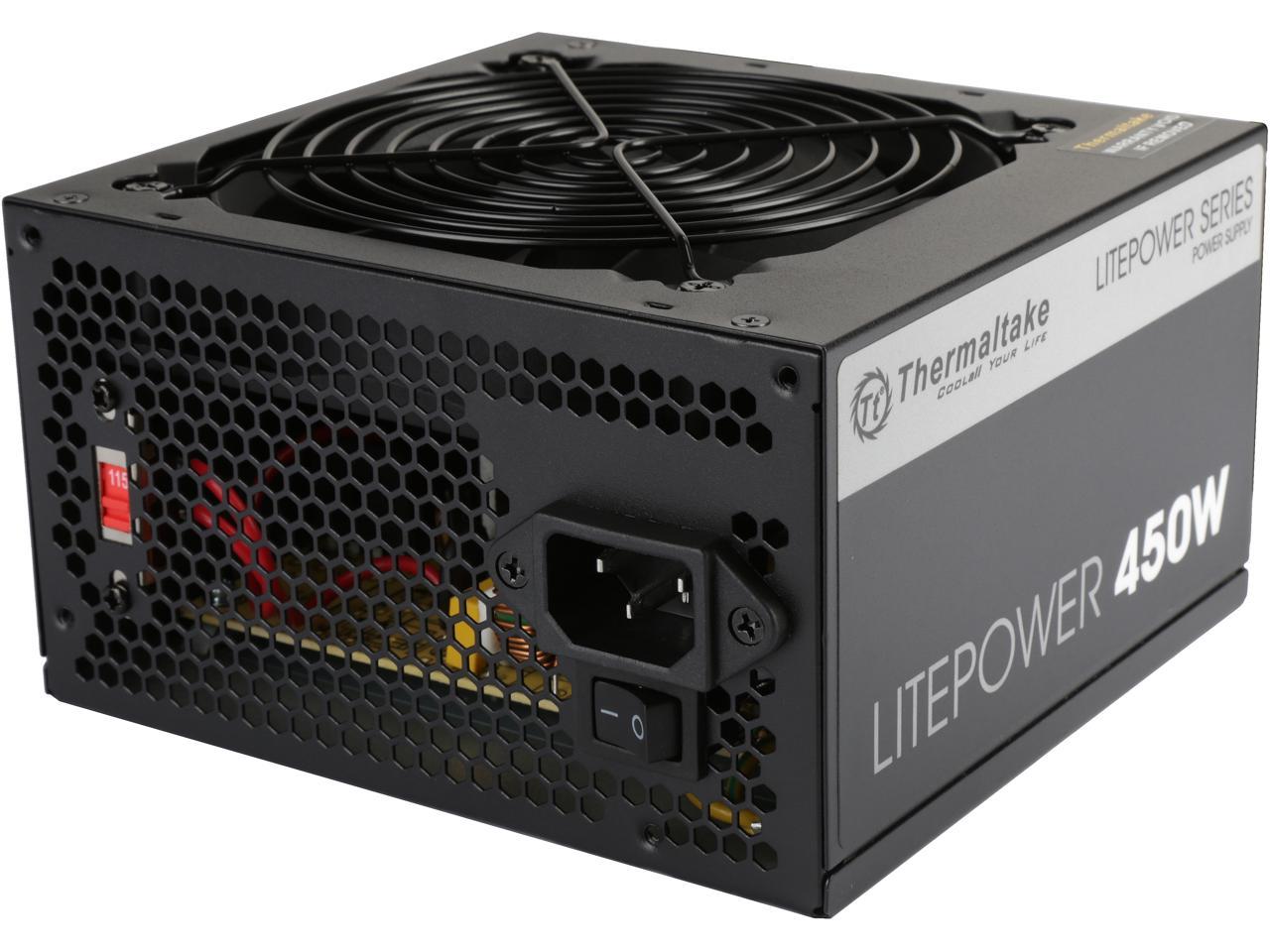 Блок питания thermaltake litepower rgb 450w обзор