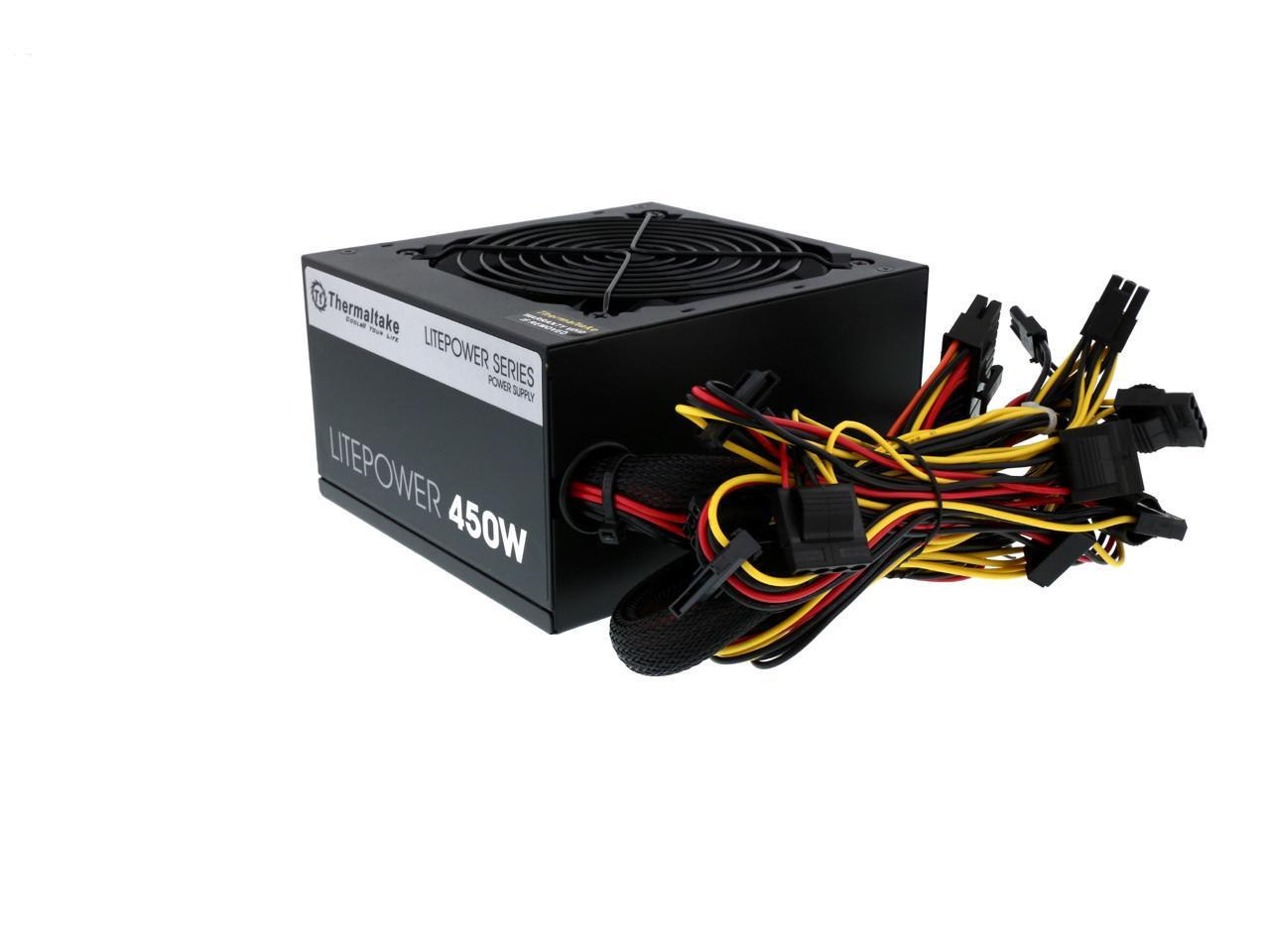 Блок питания thermaltake litepower rgb 450w обзор