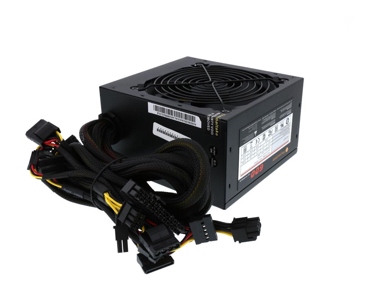 Open Box Thermaltake Smart Series 600w Atx 12v V23 Eps 12v 80 Plus Certified Active Pfc 6914