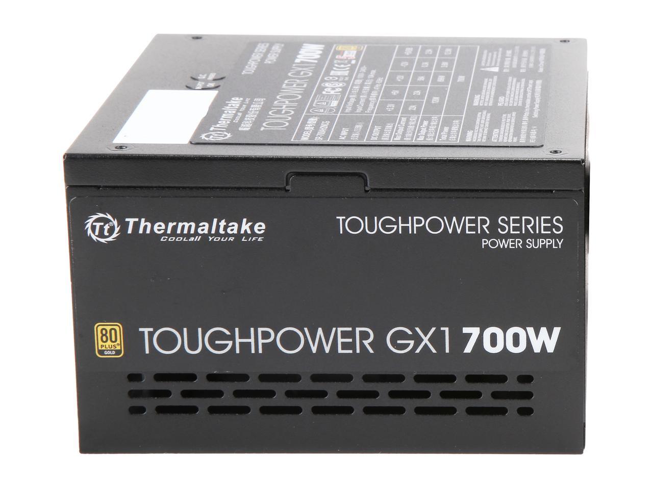 Блок питания thermaltake toughpower gx1 rgb 700w обзор