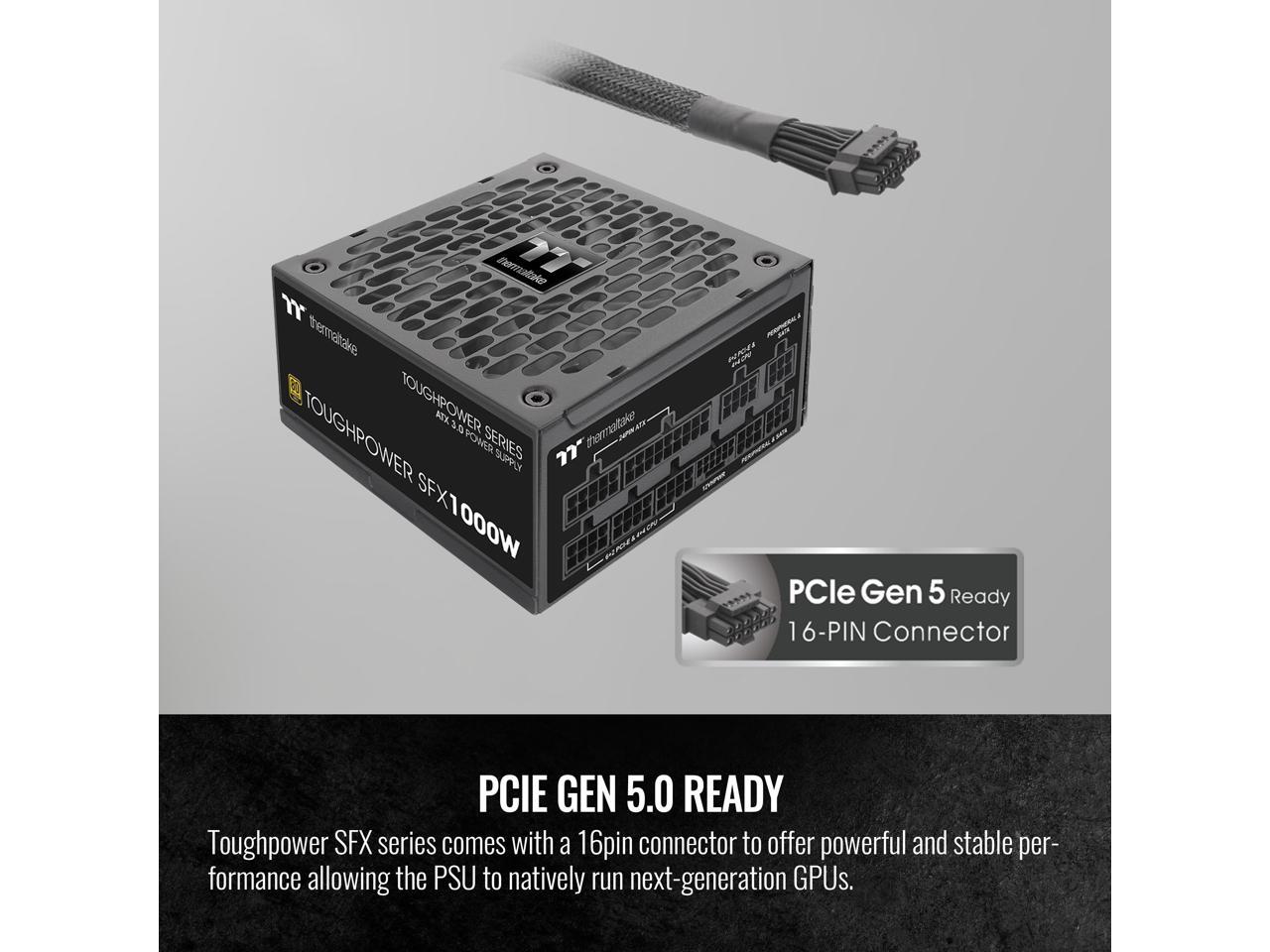 Thermaltake Toughpower SFX 1000W 80+ Gold Full Modular SLI/Crossfire Ready with ATX