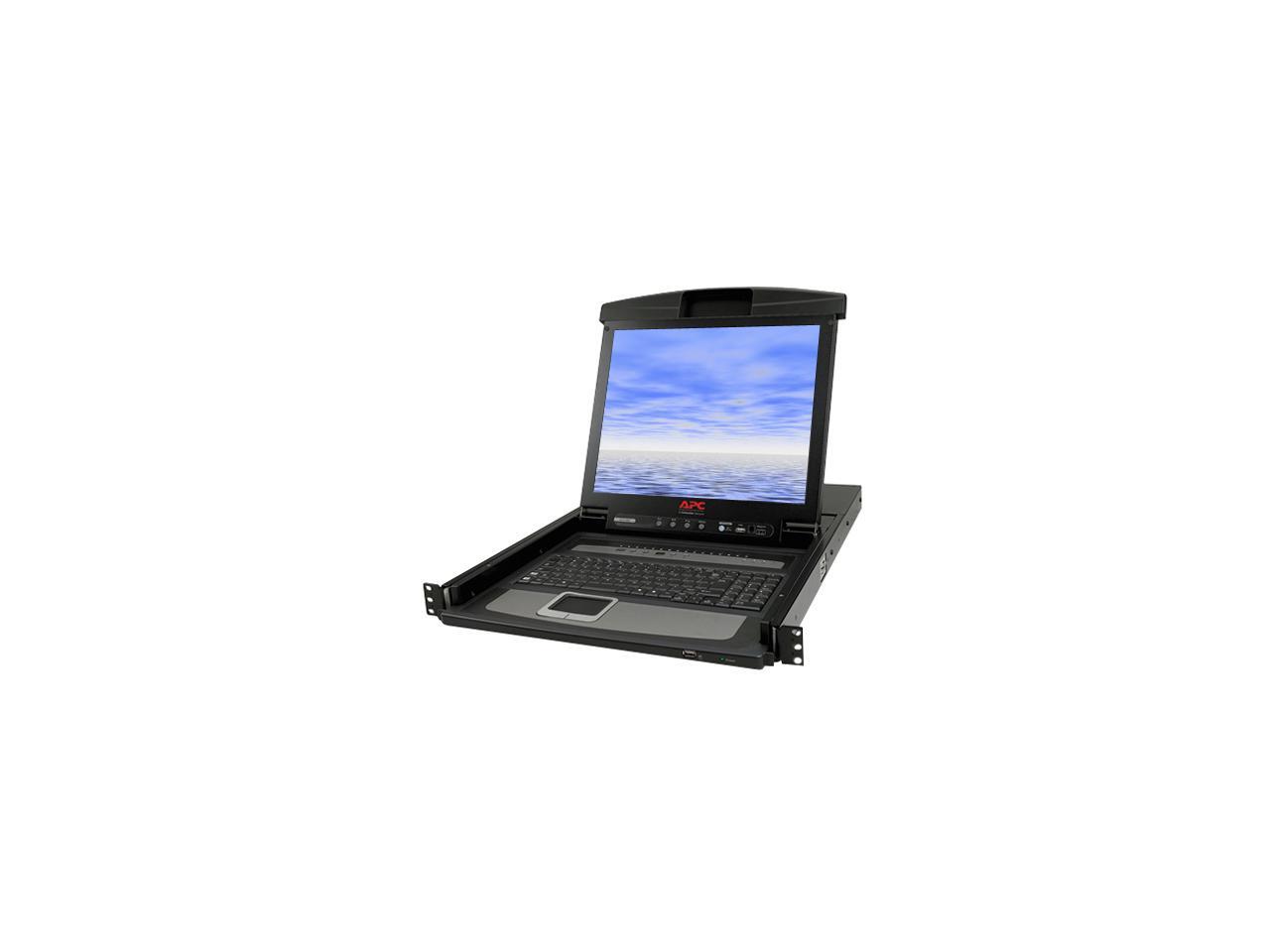 APC AP5816 Rackmount LCD Console with Integrated KVM Switch Newegg.ca