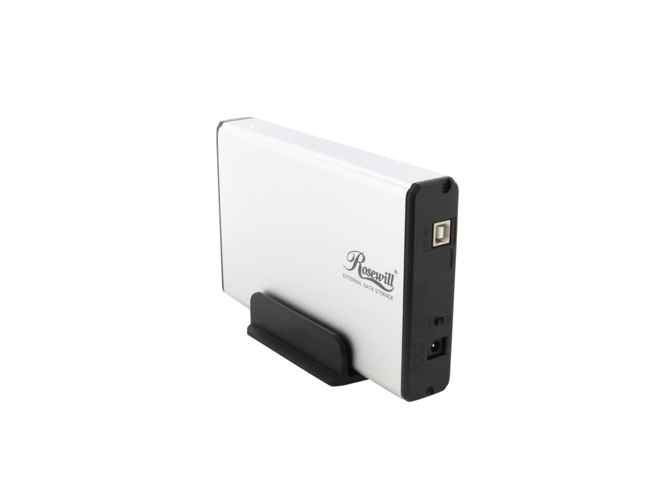 Rosewill Rx35 At Su Slv Silver External Enclosure Newegg 