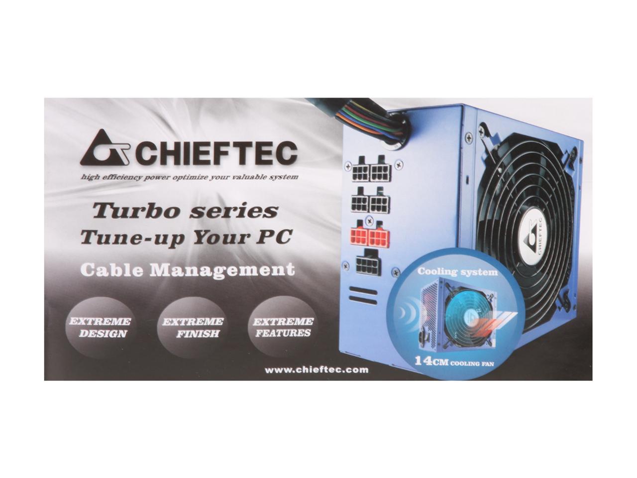 CHIEFTEC Turbo CFT-600-14C 600 W Power Supply - Newegg.com