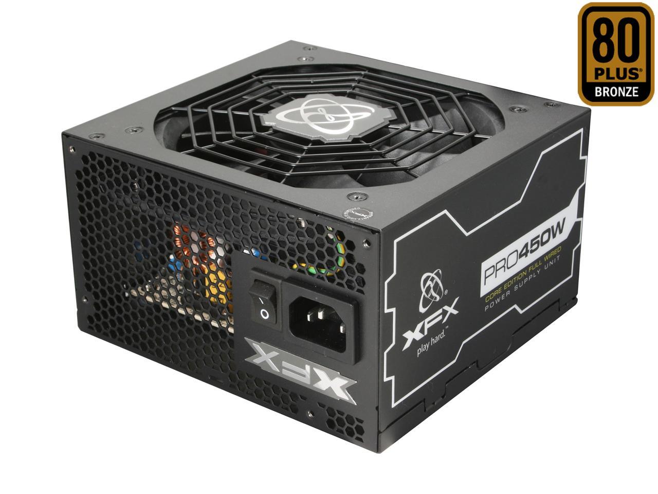 Discomfort attack Separately XFX Core Edition PRO450W (P1-450S-XXB9) 450 W Power Supply - Newegg.com