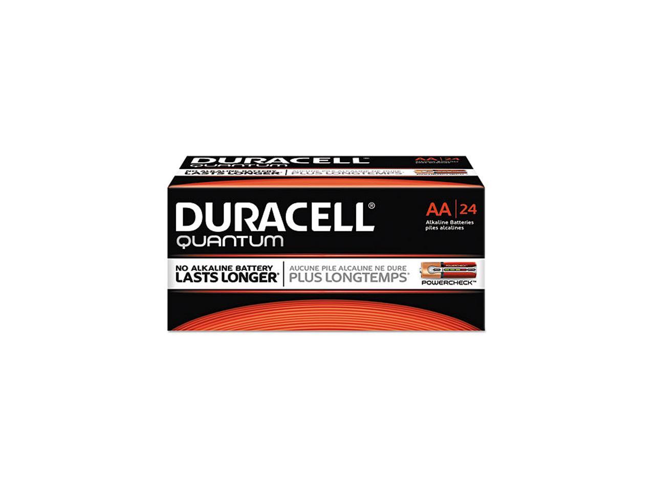 DURACELL Quantum Advanced QU1500 1.5V AA Alkaline Battery, 144 Counts