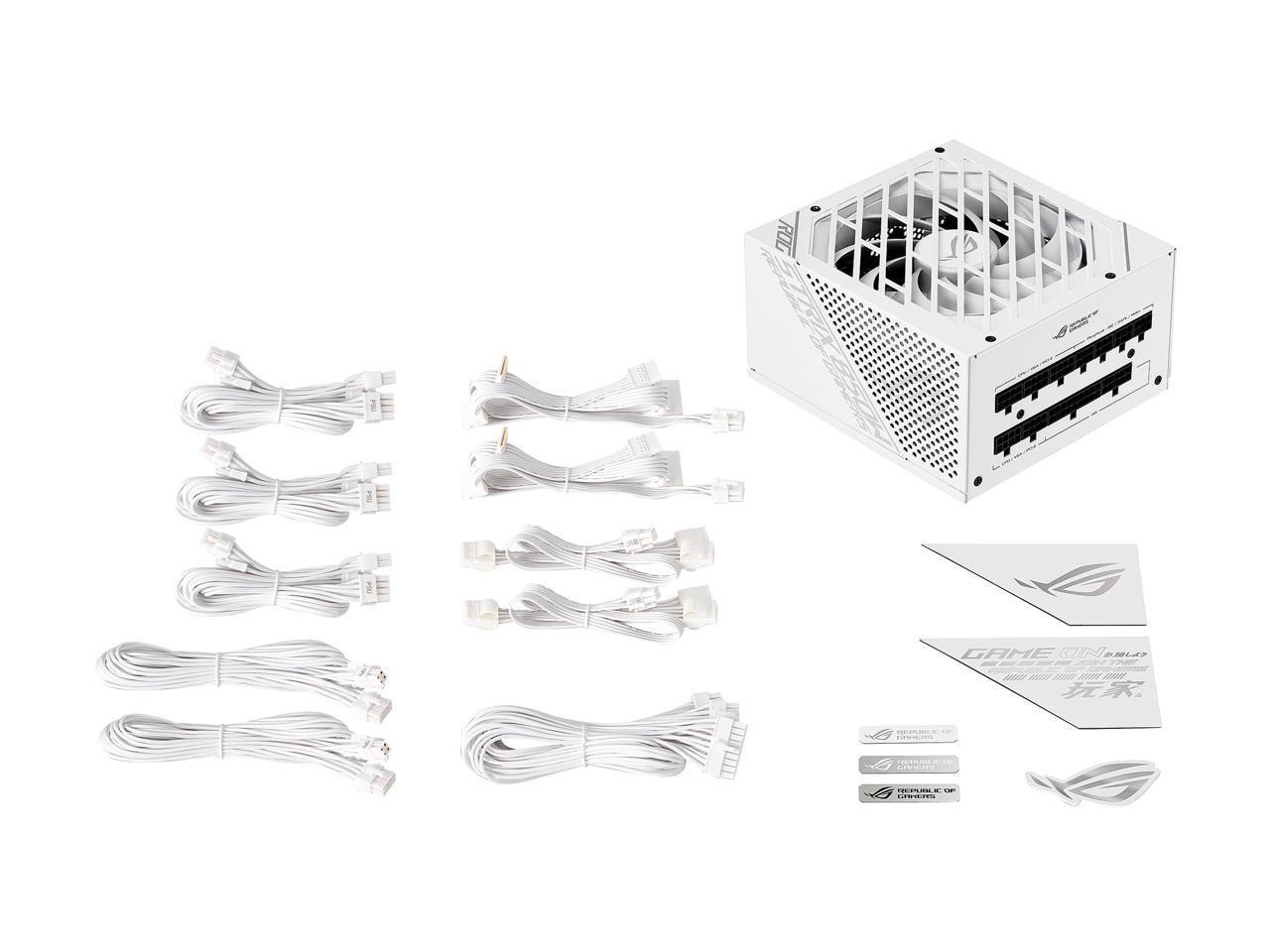 ASUS ROG STRIX 850G 850W White Edition Power Supply Newegg.ca