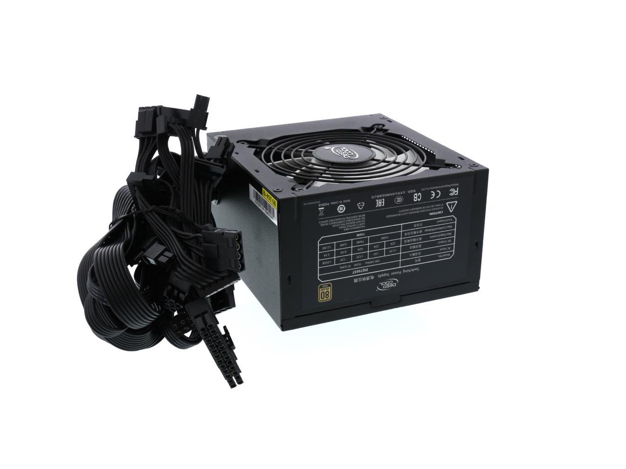 Fan Speed Controller Intel i9/i7 Gaming Power Supply 1000W Active PFC 2x PCIE 