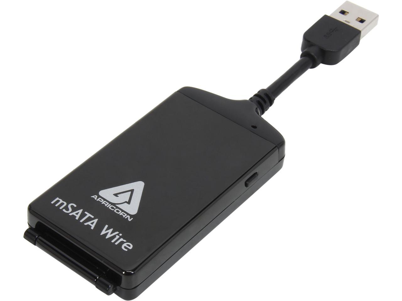 apricorn sata wire notebook hard drive upgrade kit with usb 3.0 connection asw-usb3-25 (grey)