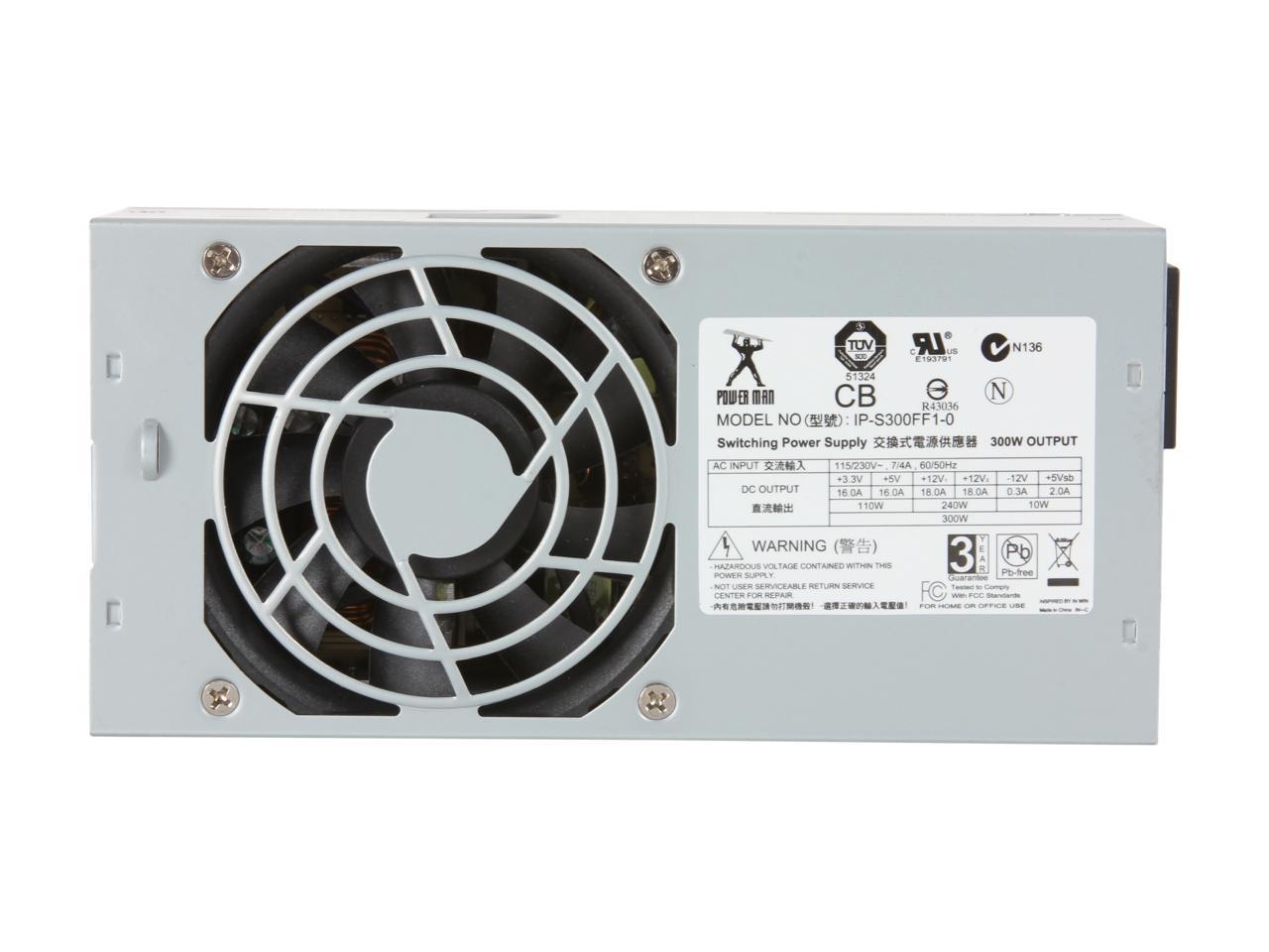 In Win Ip S300ff1 0 300w Power Supply Newegg Com