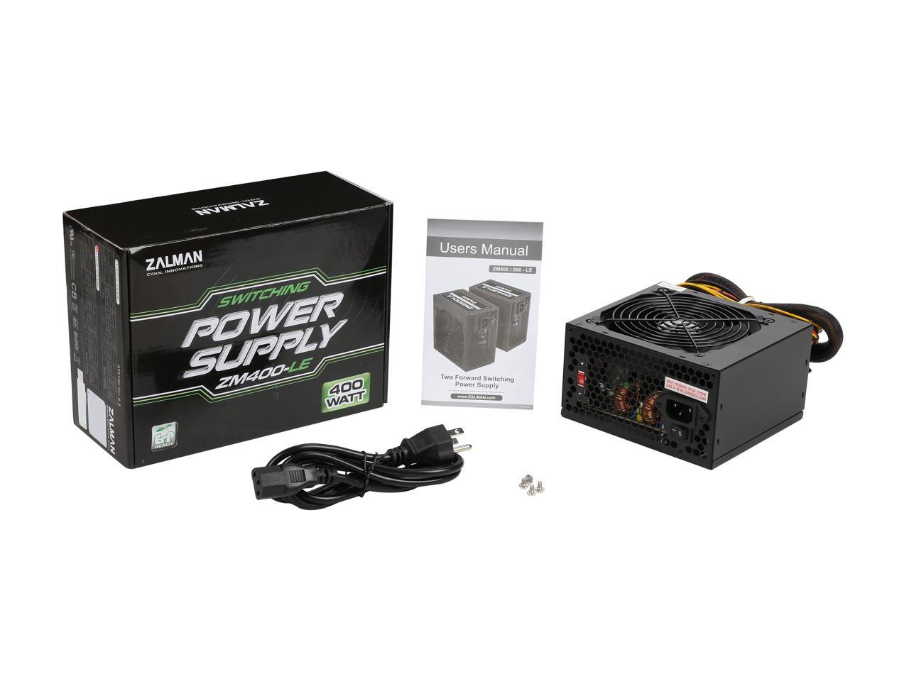 ZALMAN 400-LE 400 W Power Supply - Newegg.com