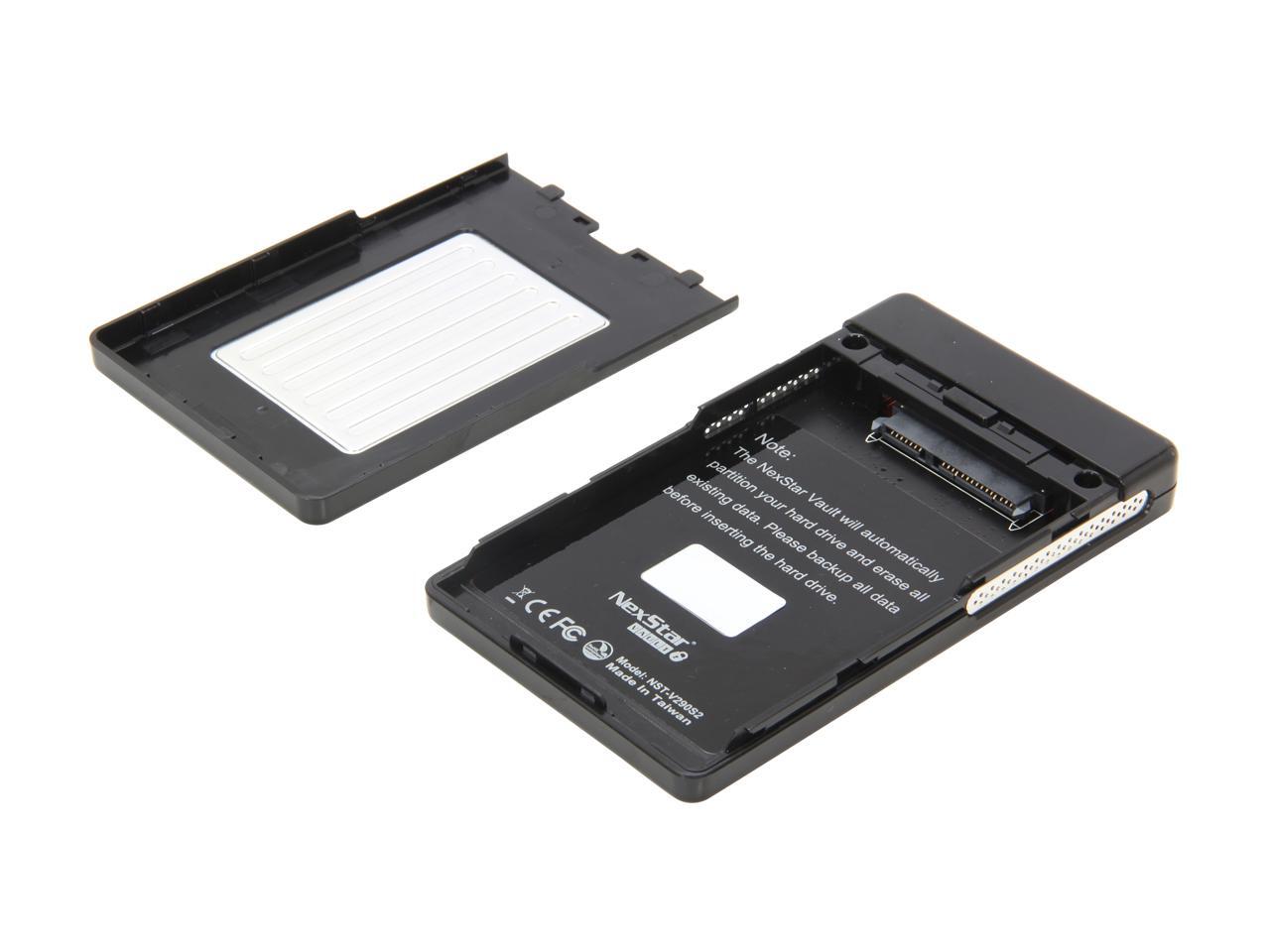 Vantec NexStar Vault 2.5" SATA to USB 2.0 Security Hard Drive Enclosure