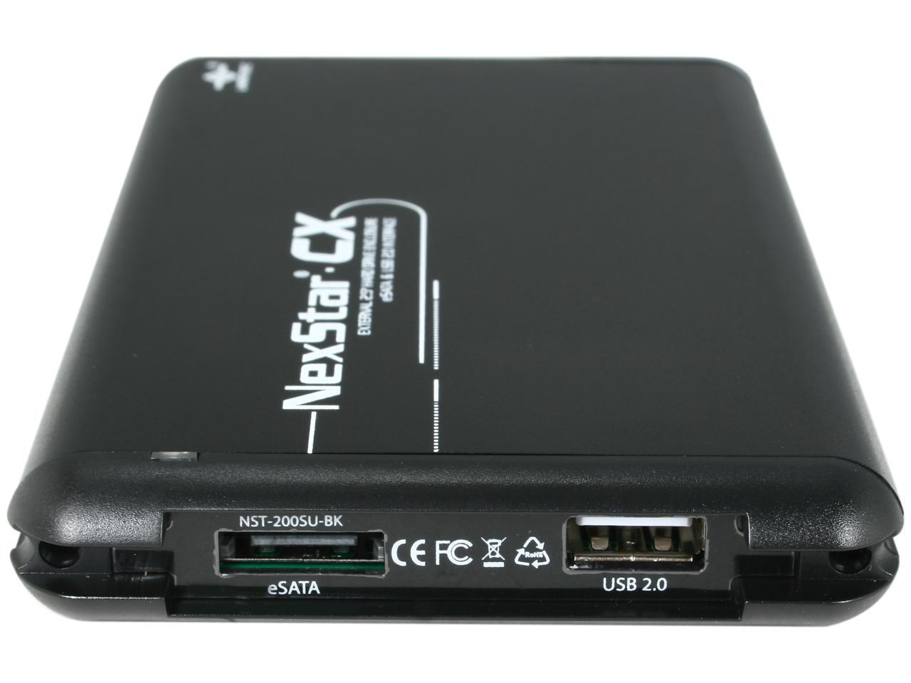 Vantec NexStar CX 2.5" SATA to USB 2.0 & eSATA External Hard Drive/SSD