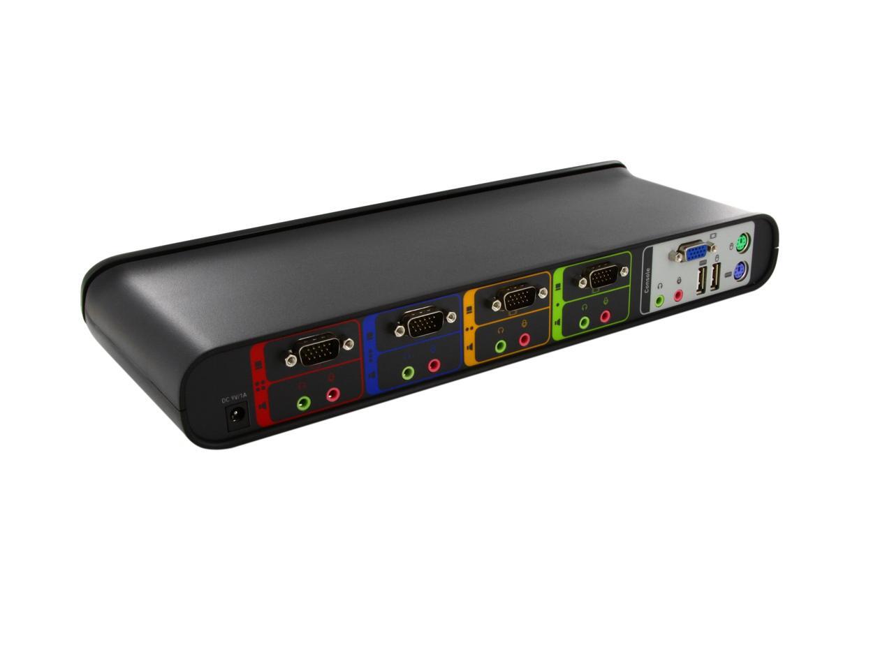 BELKIN F1DS104J 4Port SOHO Desktop KVM Switch Newegg.ca