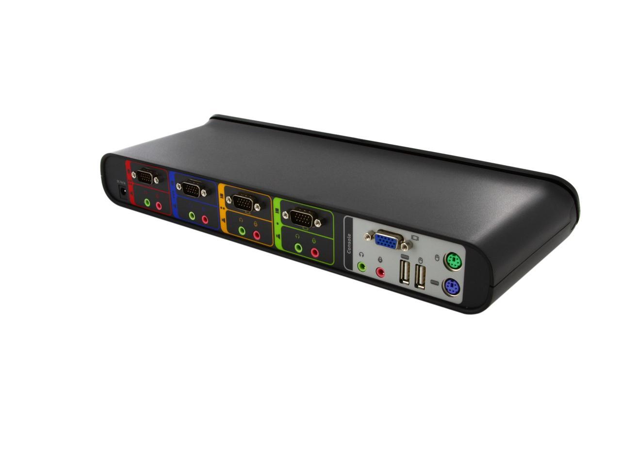 BELKIN F1DS104J 4Port SOHO Desktop KVM Switch Newegg.ca