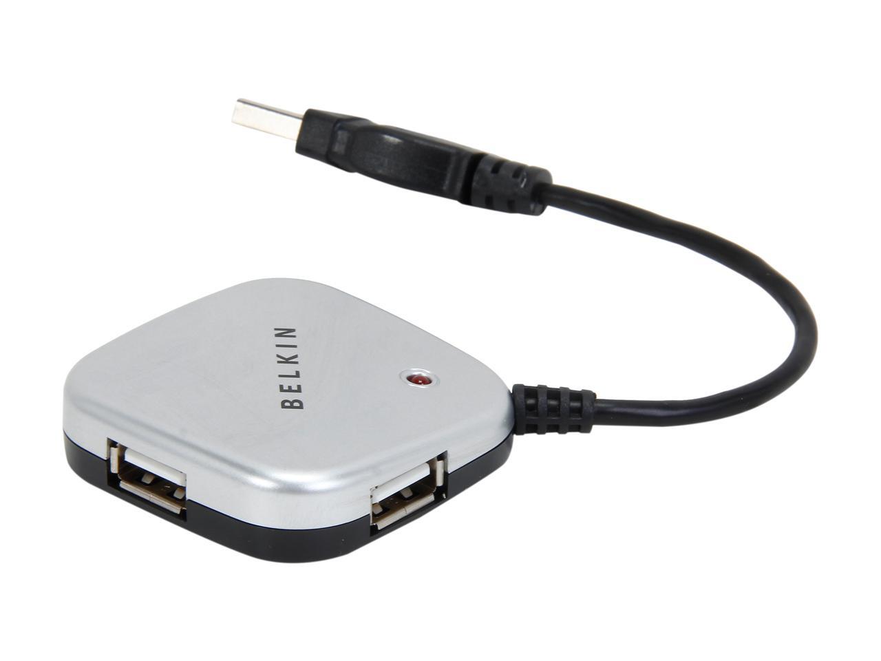 BELKIN F5U407TT 4 Port USB 2.0 Ultra Mini Hub