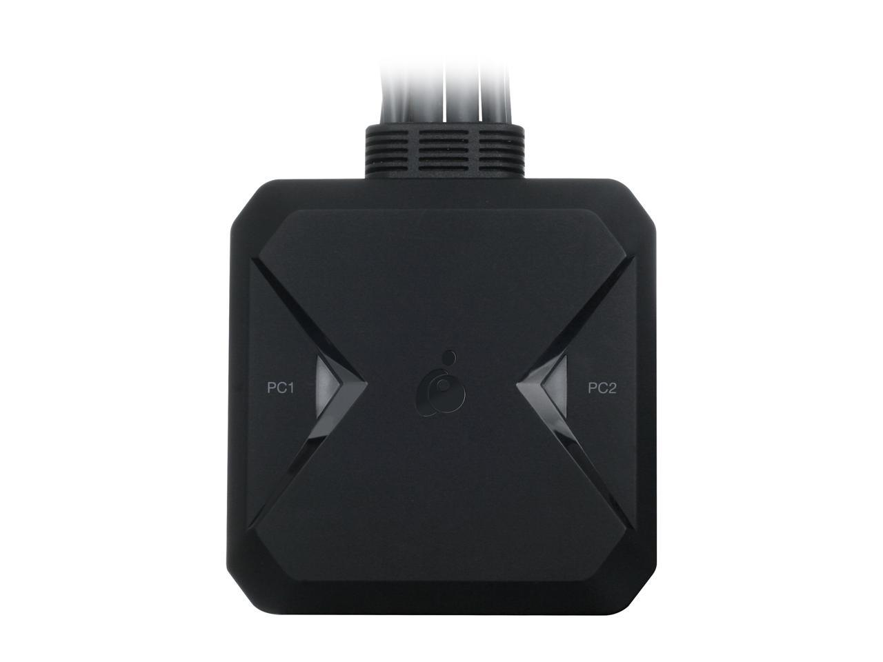 IOGEAR GCS52DP 2Port USB DisplayPort Cable KVM Switch