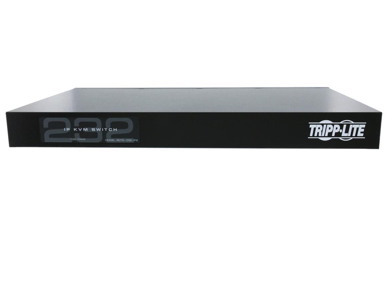 Tripp Lite 32Port Cat5 1U RackMount KVM Switch with IP Remote Access