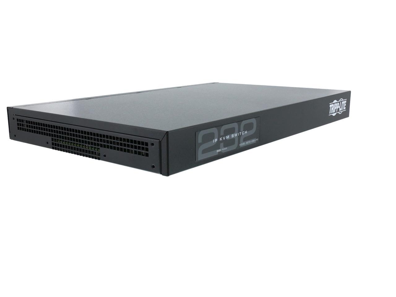 Tripp Lite 32-Port Cat5 1U Rack-Mount KVM Switch With IP Remote Access ...