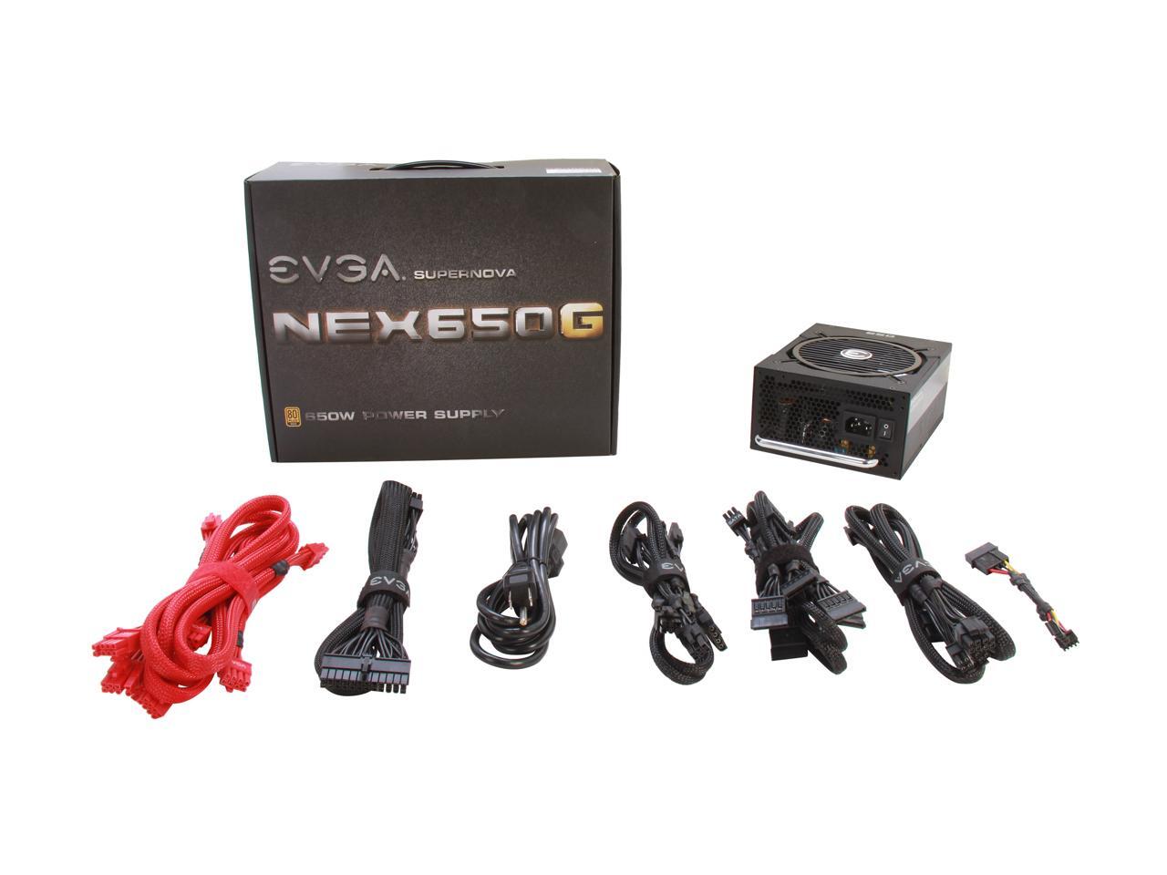 EVGA SuperNOVA NEX650G GOLD 120PG0650GR 650 W Power Supply Intel
