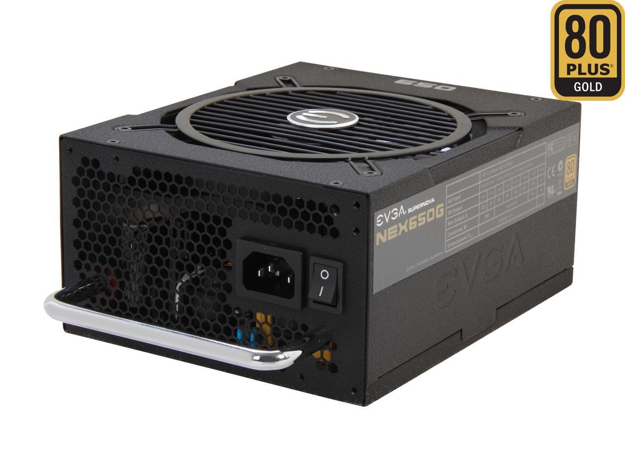 EVGA SuperNOVA NEX650G GOLD 120PG0650GR 650 W Power Supply Intel