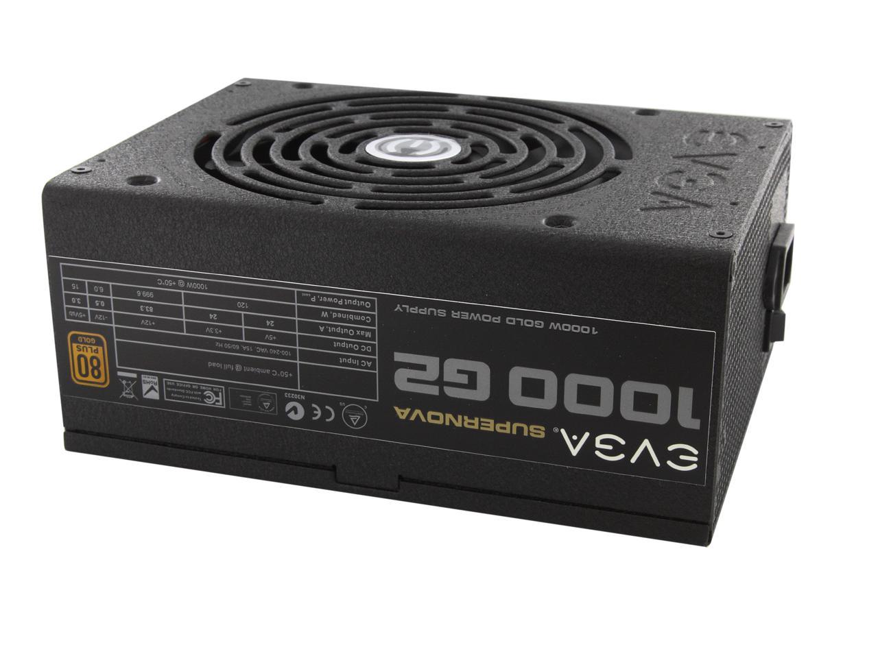 EVGA SuperNOVA 1000 G2 120G21000XR 80+ GOLD 1000W Fully Modular