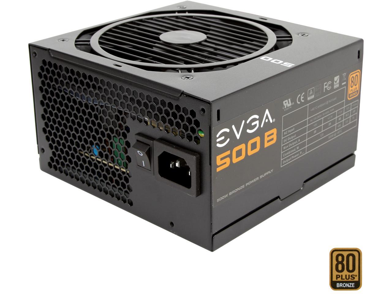 Блок питания evga 500 bq обзор