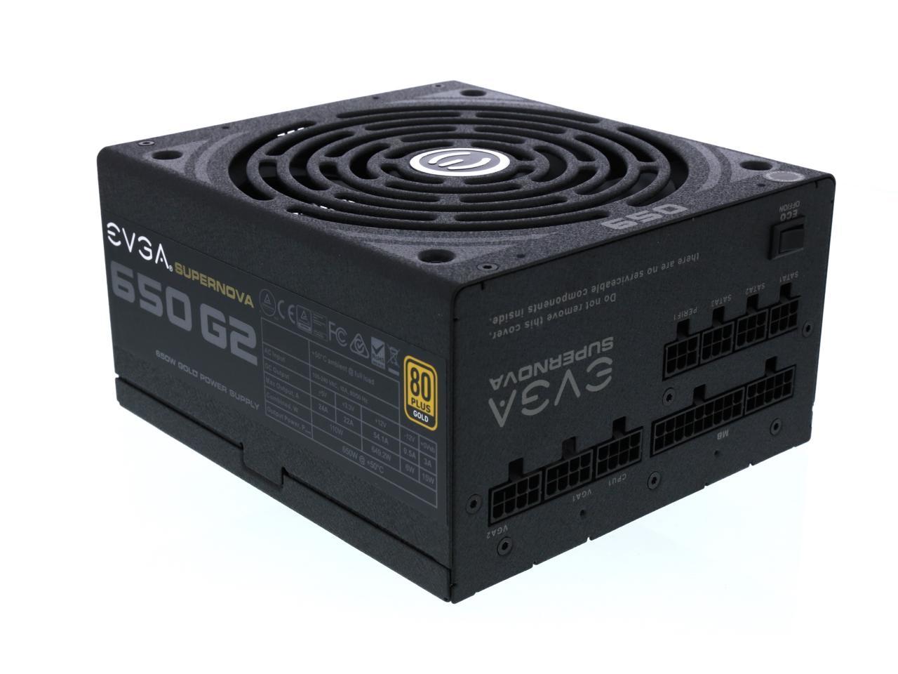 Блок питания evga supernova 650 g5 220 g5 0650 x2 обзор