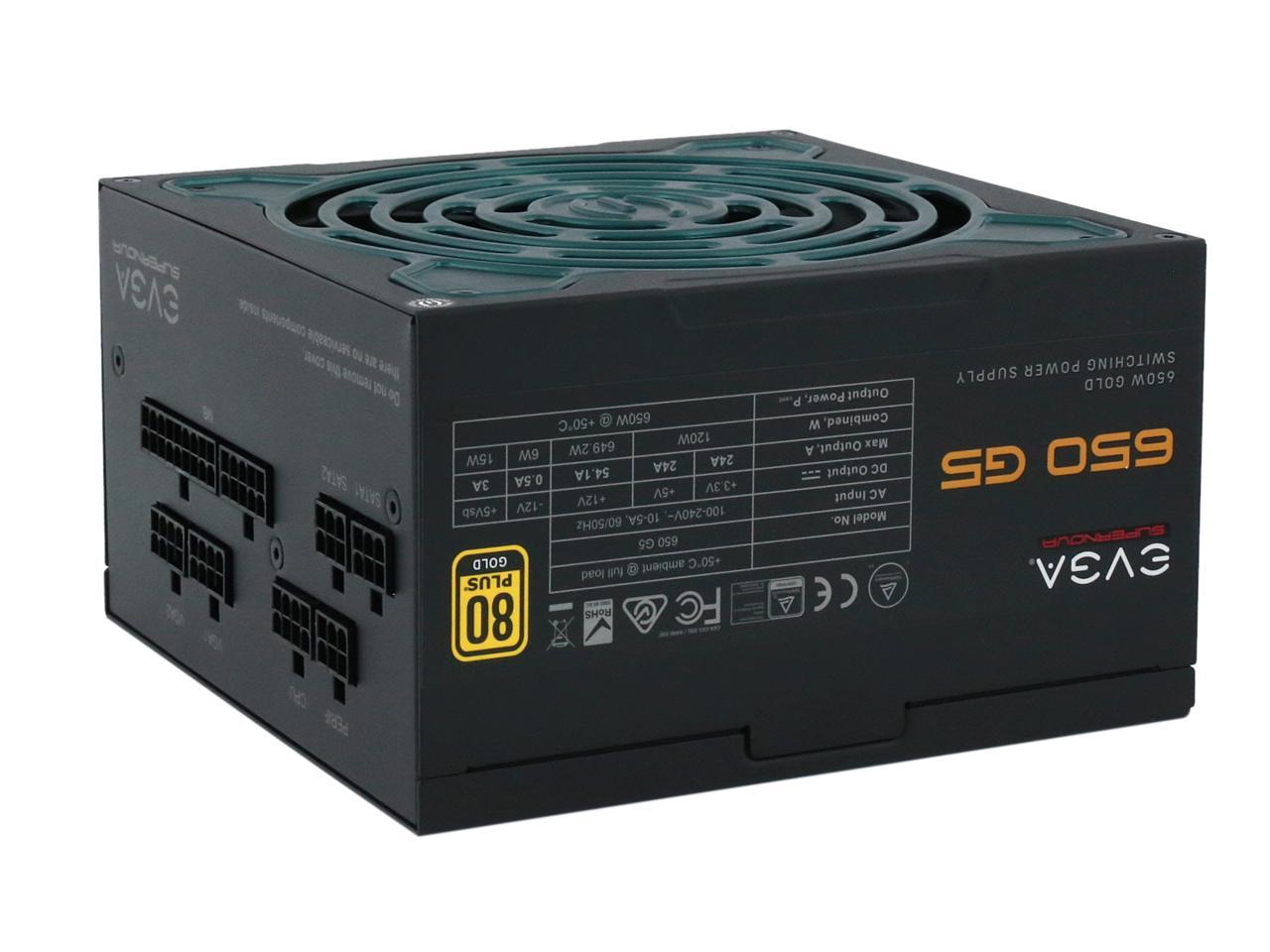 Блок питания evga supernova 650 g5 220 g5 0650 x2 обзор