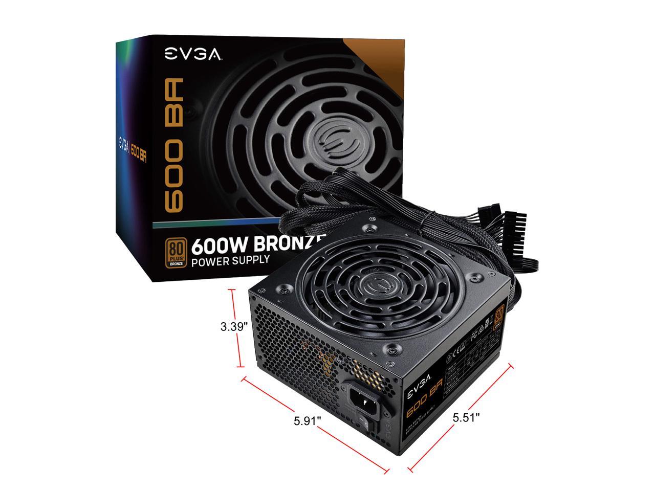 Блок питания evga 600 w1 обзор