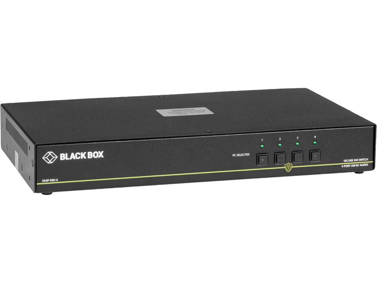 Usb Km Switch Black Box SS4P-KM-U Secure 4-Port USB KM Switch with Seamless Mouse ...