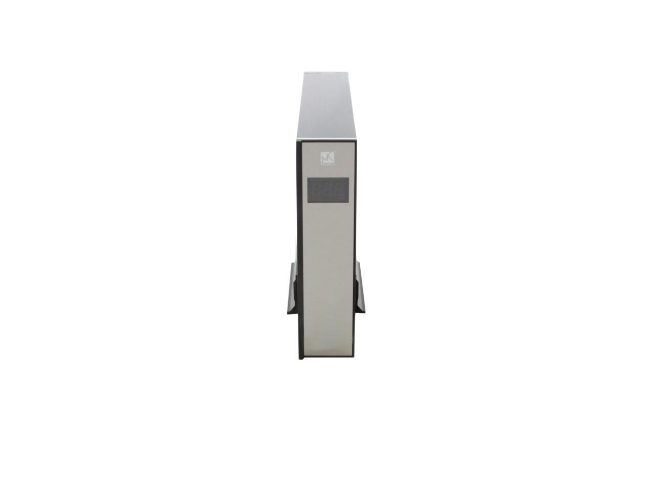MUKII TIP-375U3-BK .6 in USB3.0 Aluminum Hard Drive Enclosure with Transmission Speed LCD 