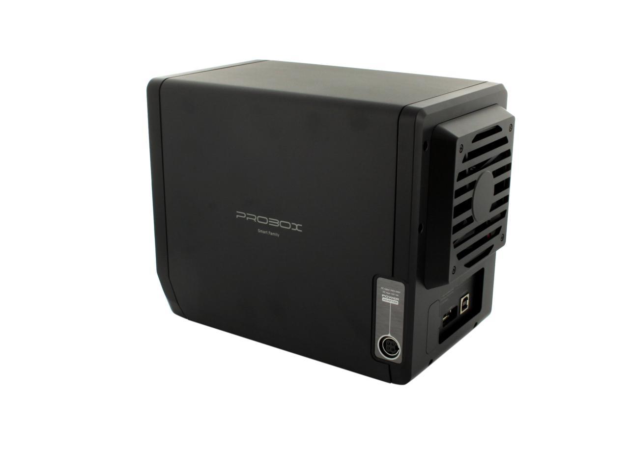 Mediasonic HF2-SU2S2 Black Pro Box 4 Bay Enclosure - Newegg.com