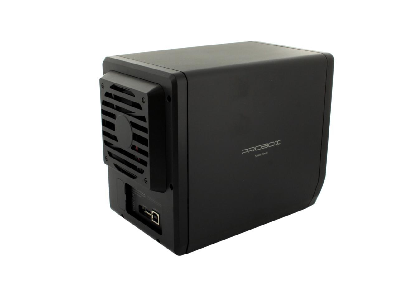 Mediasonic HF2-SU2S2 Black Pro Box 4 Bay Enclosure - Newegg.com