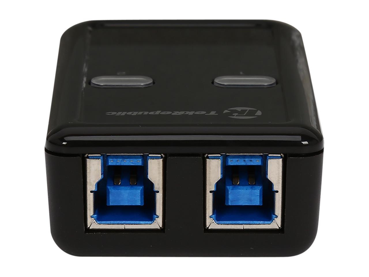 Tek Republic Tus 300 Usb 30 Sharing Switch Between Two Computers 4903