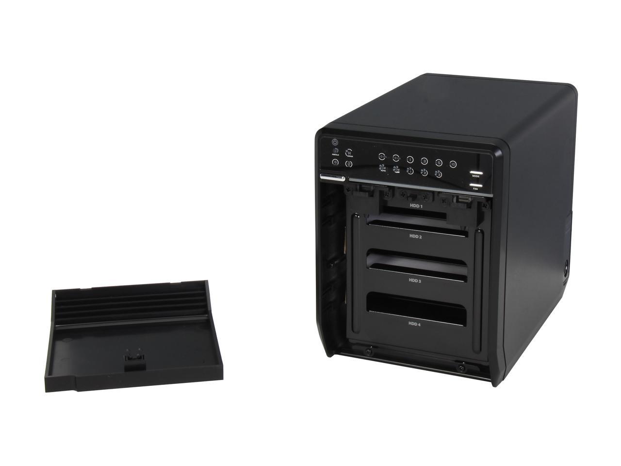 SAT3540U3ER Black 4 Bay External Hard Drive Array RAID