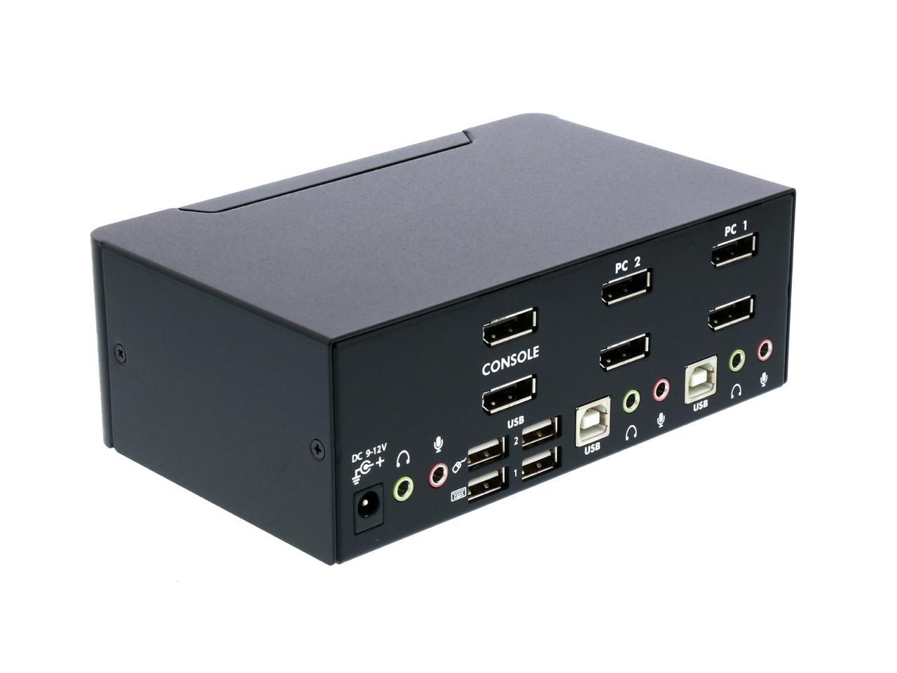 Startech.com Sv231dpddua2 Displayport Kvm Switch - 2 Port - Dual 