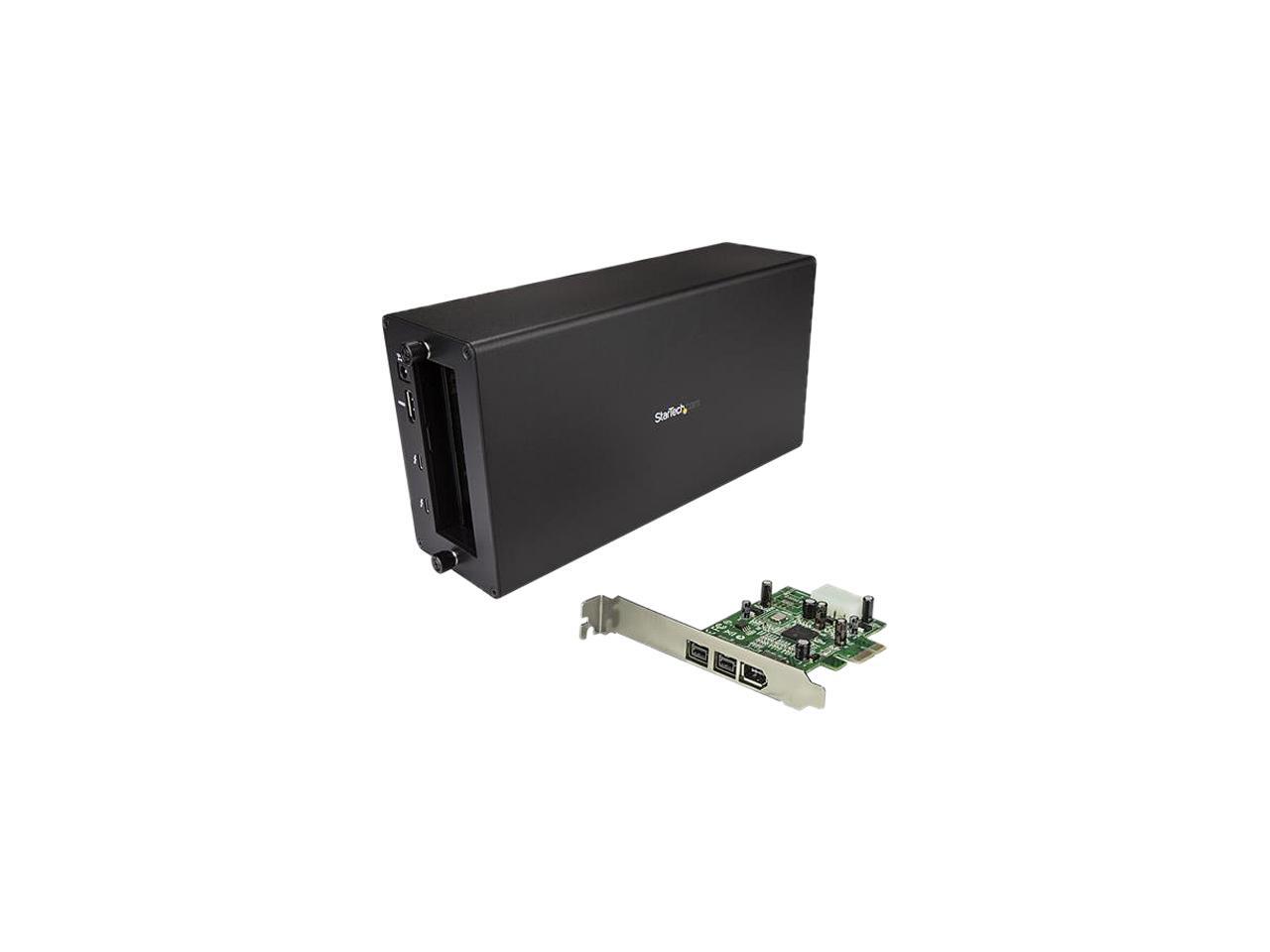 StarTech BNDTB1394B3 Thunderbolt 3 to Firewire Adapter 1394 FireWire External PCIe Enclosure