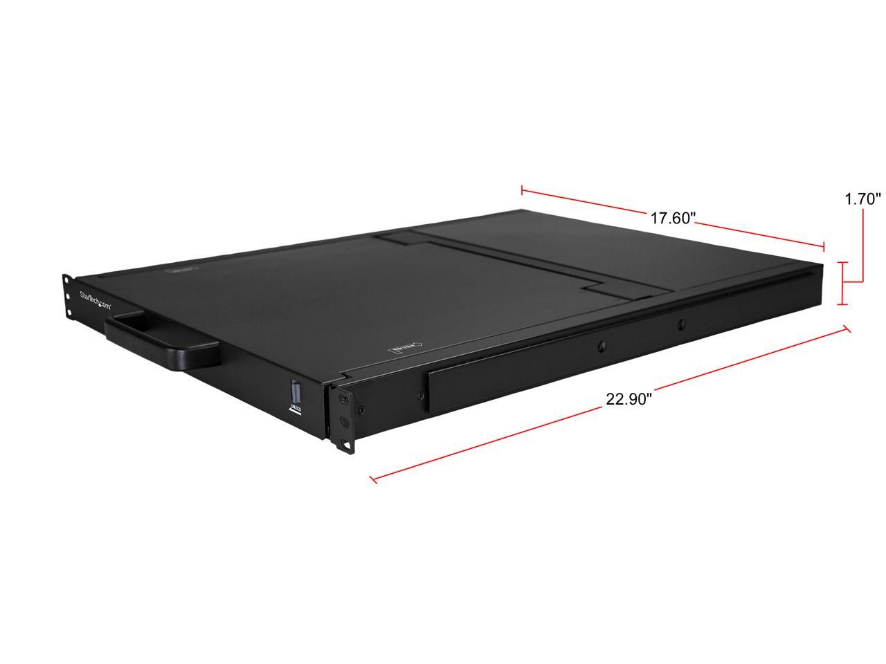 RKCONS1716K 16 Port Rackmount KVM Console 17 Inch
