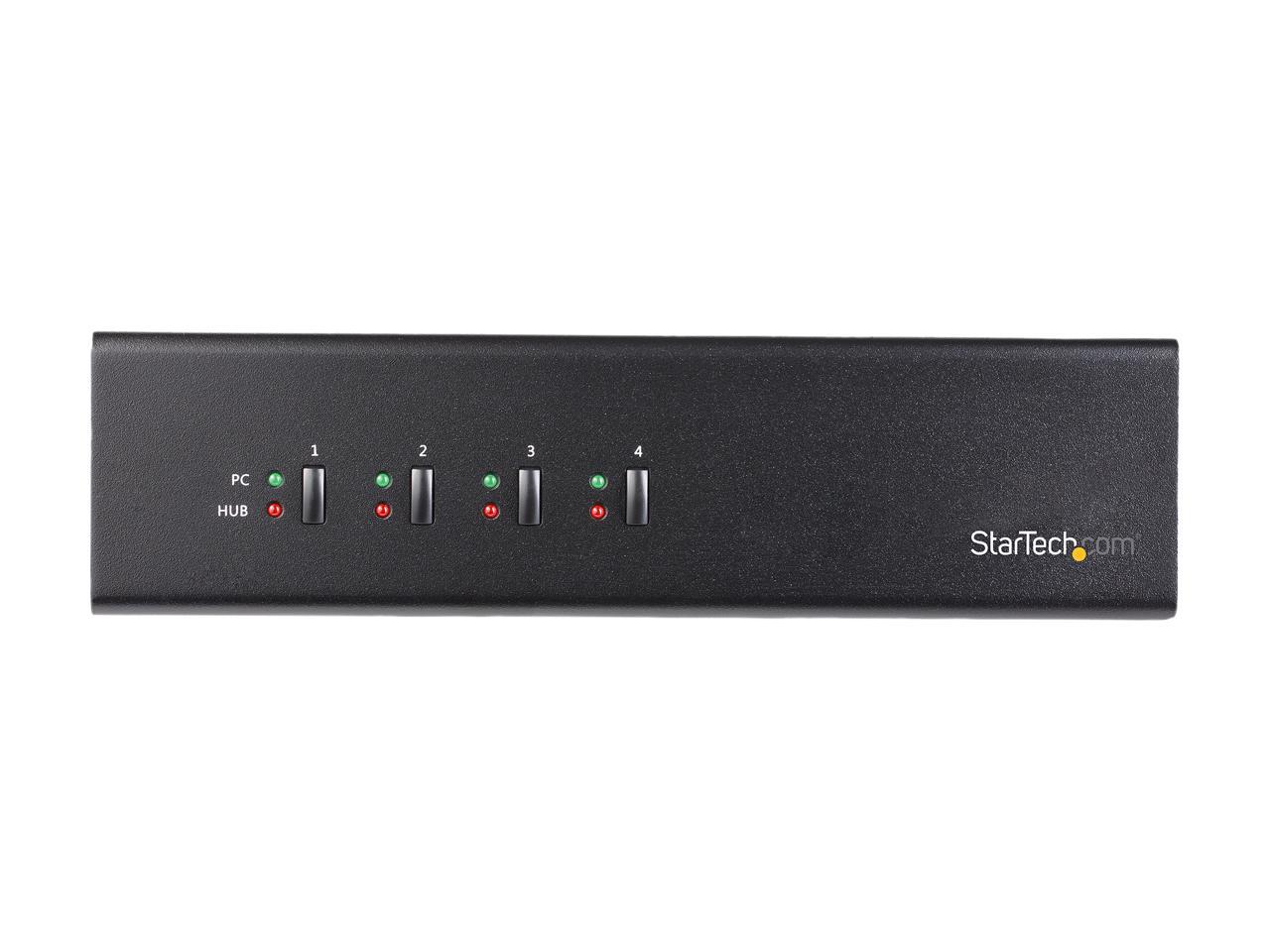 SV431DL2DU3A 4Port Dual Monitor DualLink DVI KVM Switch