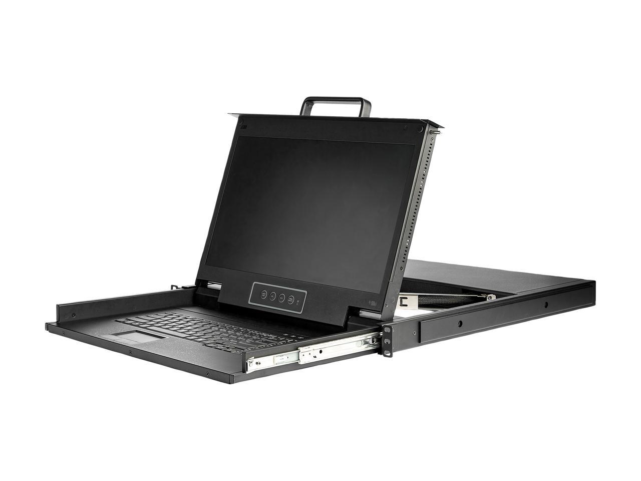 RKCONS17HD Rackmount KVM Console 1U 17.3in Display
