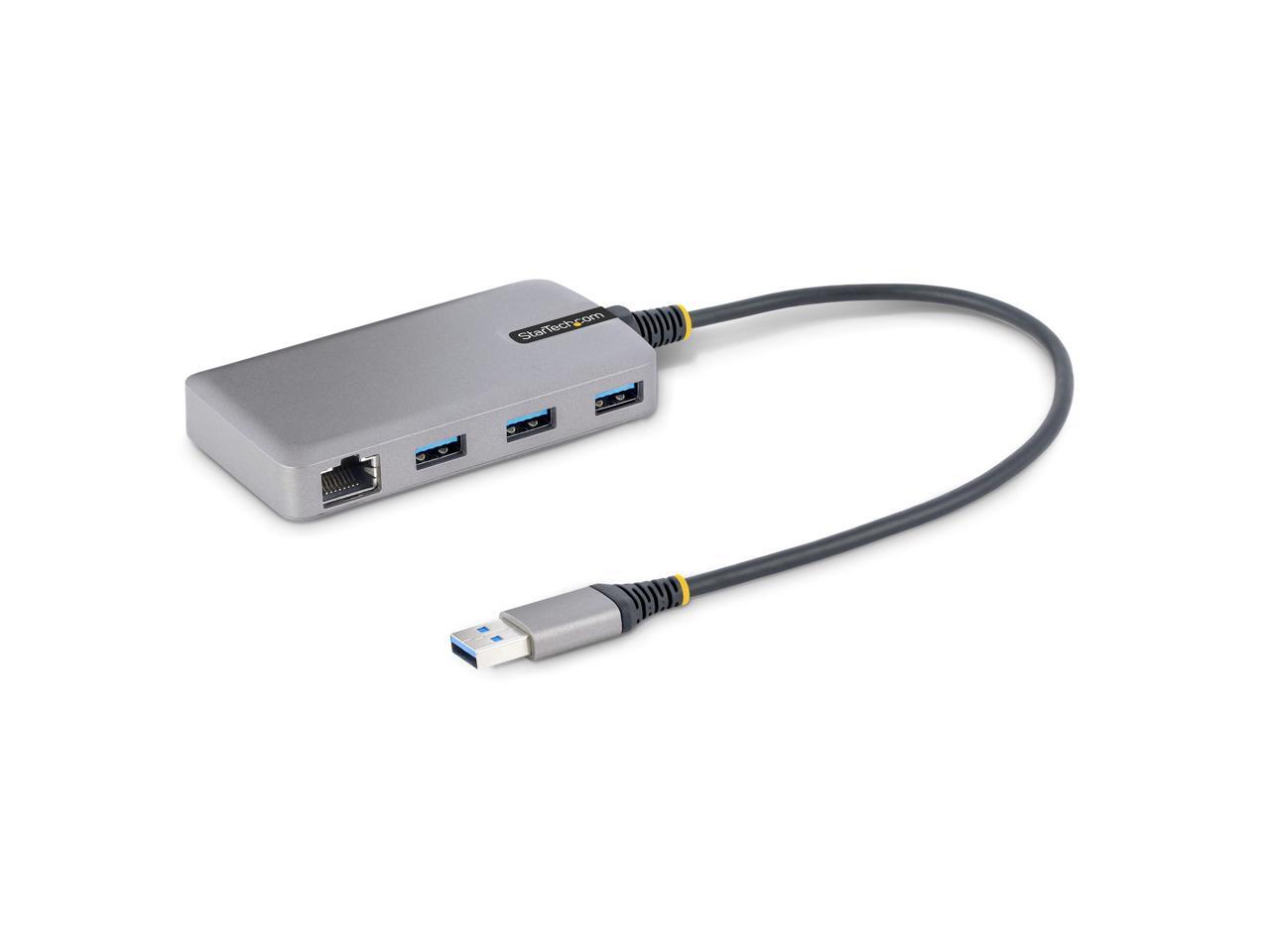 3Port USB Hub with 3x USBA Ports Gigabit
